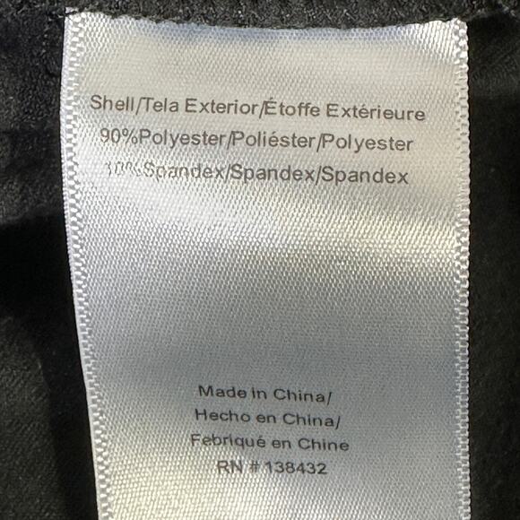 ModCloth Wide Leg Pants Womens 2X Black Velvet High Rise Pull On Boho Clean Girl - Picture 7 of 7